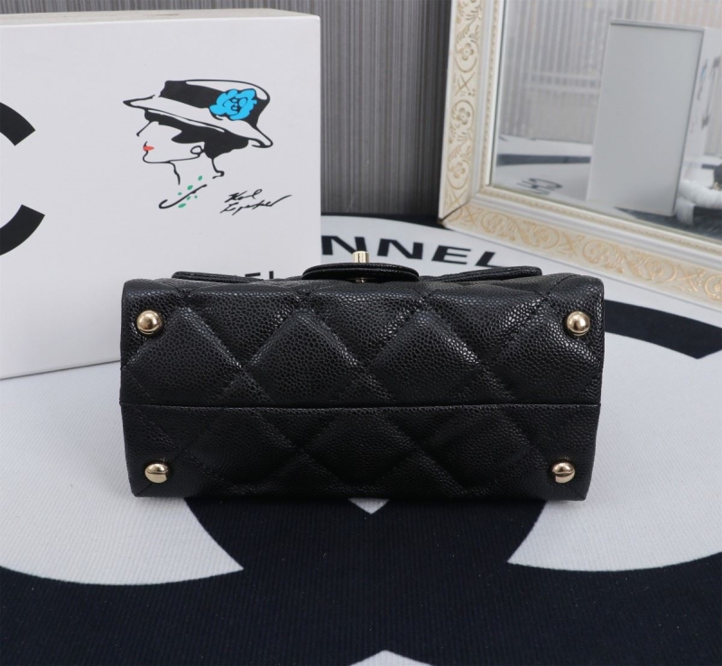 Ch**el top handle bags